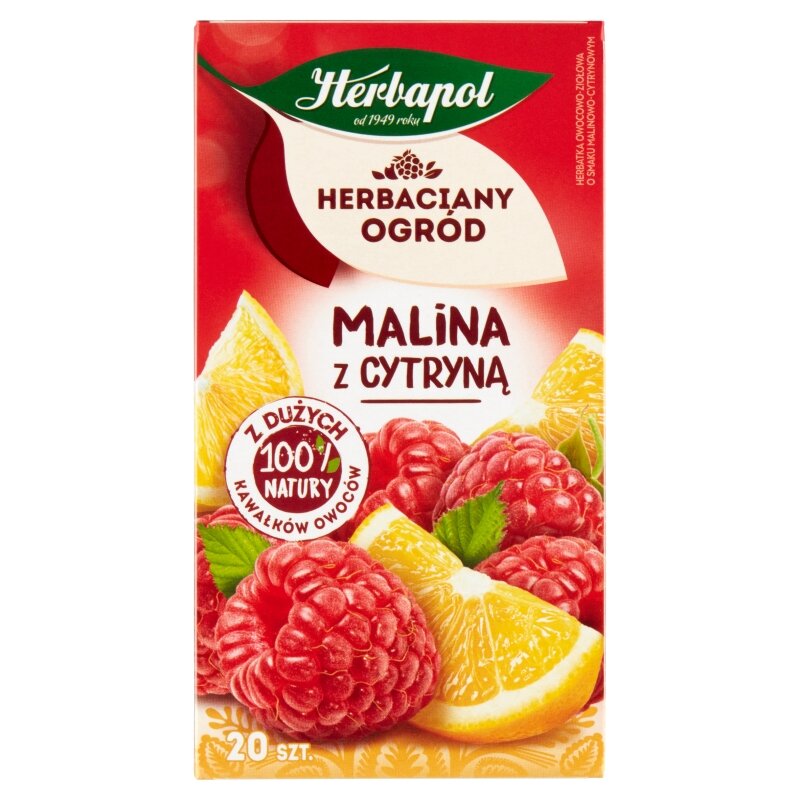 Herbapol Herbaciany Ogród Malina Z Cytryną 54g