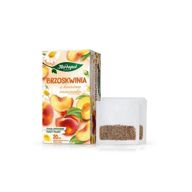 Herbapol Herbata Brzoskwinia Z Rumiankiem 36g