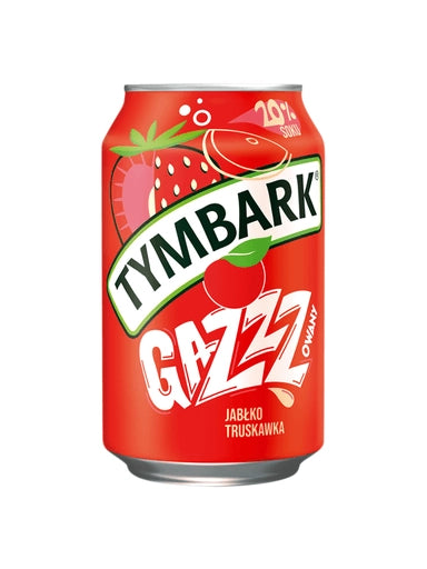 Tymbark Truskawka Gaz 330ml