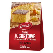 Delecta Yogurt Cake- Ciasto Duża Blacha Jogurtowe 640g