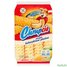 Eurosnack Chrupcie Chrupki Kukurydziane Plecione 70g