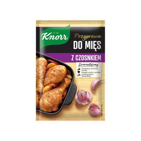 Knorr Przyprawa Do Mięs Z Czosnkiem 23g