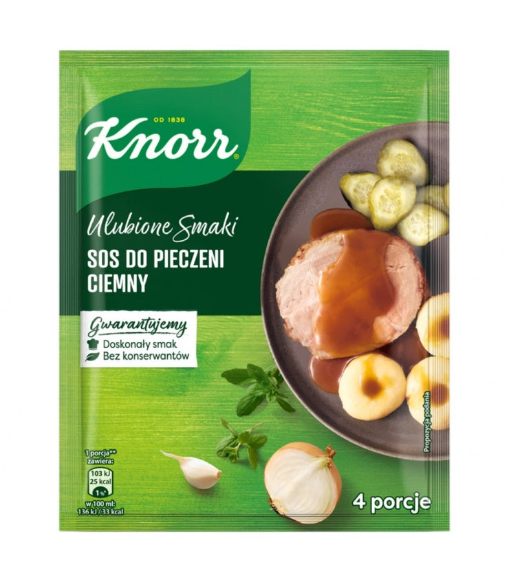 Knorr Sos Do Pieczeni Ciemny 29g
