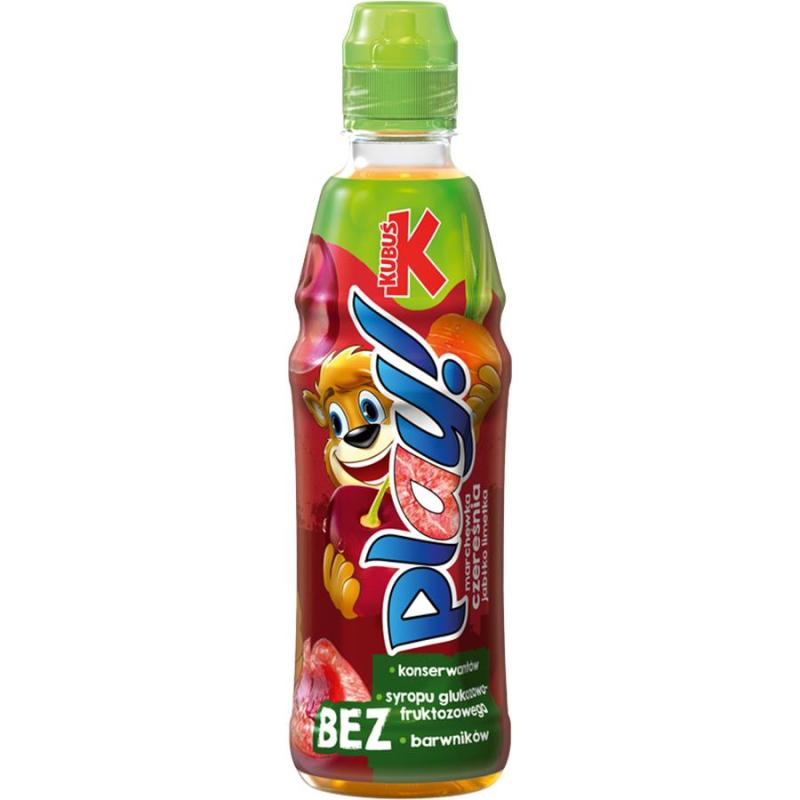 Kubuś Play Wiśnia 400ml