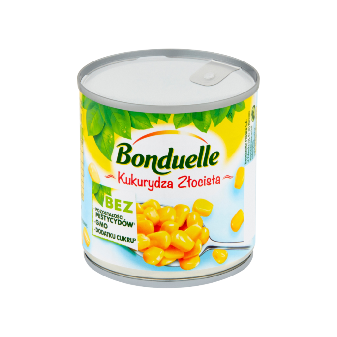 Bonduelle Kukurydza Złocista Naturalnie Słodka 212 ml