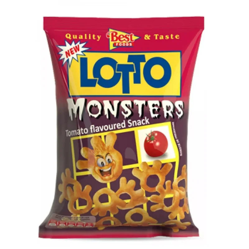 Best Foods Lotto Chrupki Kukurydziane Pomidorowe 75g