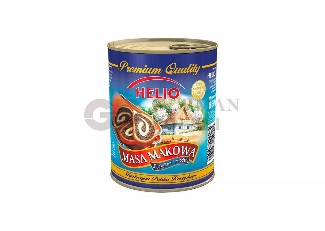 Helio Masa Makowa Z Bakaliami I Miodem 850g