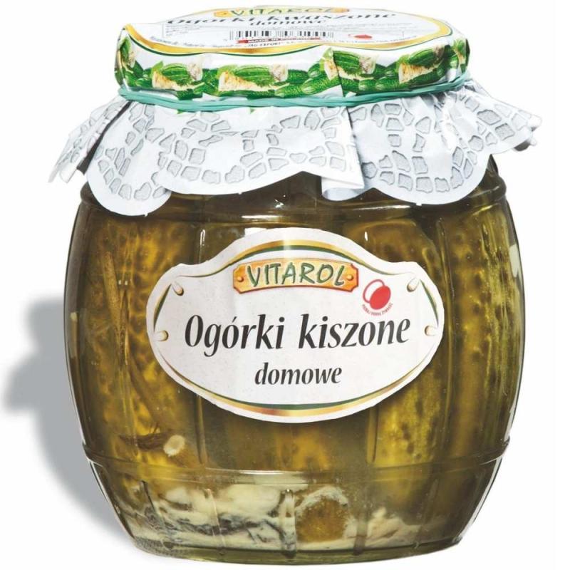 Vitarol Ogórki Kwaszone Domowe 750g