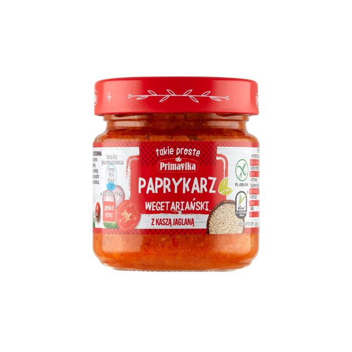 Paprykarz Z Kaszą Jaglaną Słoik 160g