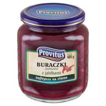 Provitus Buraczki Zasmażane Z Jabłkami 480g