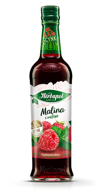 Herbapol Syrop Malina Z Melisą 420Ml