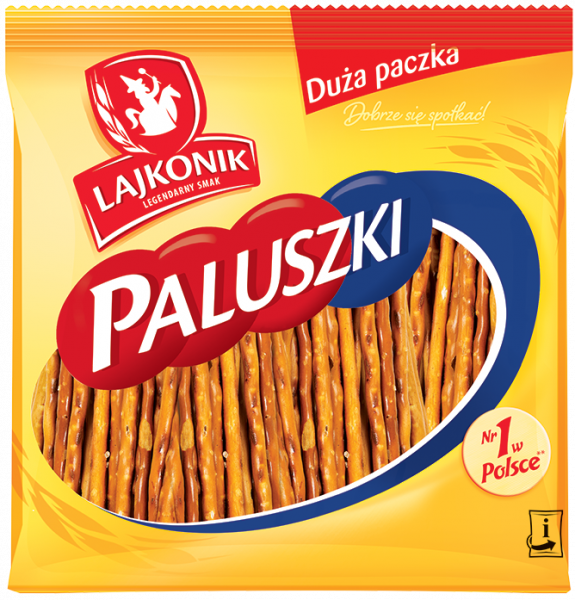 Lajkonik Paluszki Solone 300g