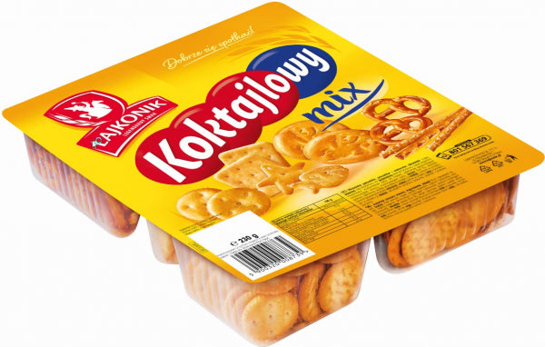 Lajkonik Koktajlowy Mix Paluszki Precelki Krakersy 230g