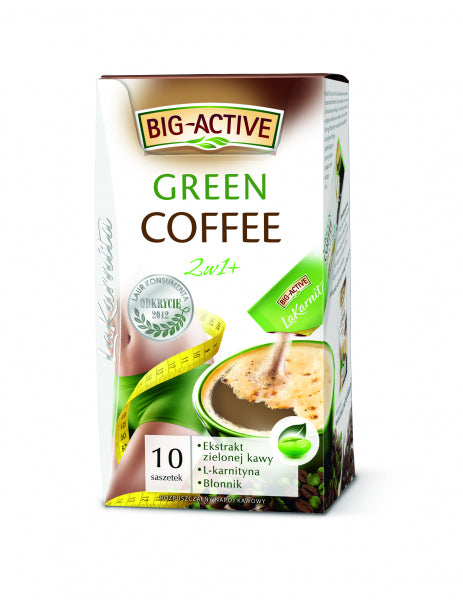 Big-Active La Karnita Green Coffee 2W1 Slim&Detox 10x12g