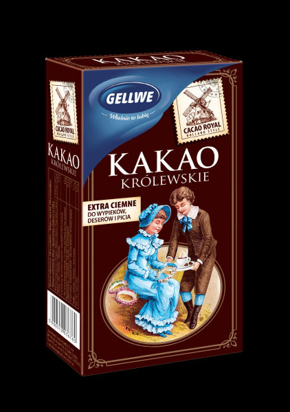 Gellwe Kakao Królewskie Extra Ciemne 80g