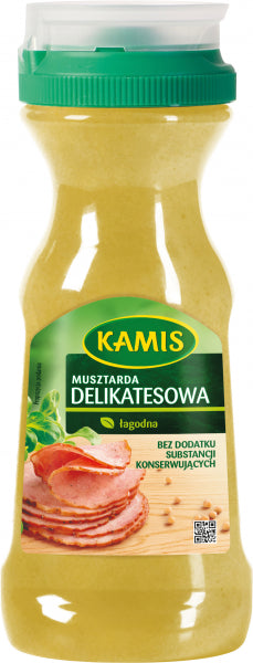 Kamis Musztarda Delikatesowa Łagodna 290g