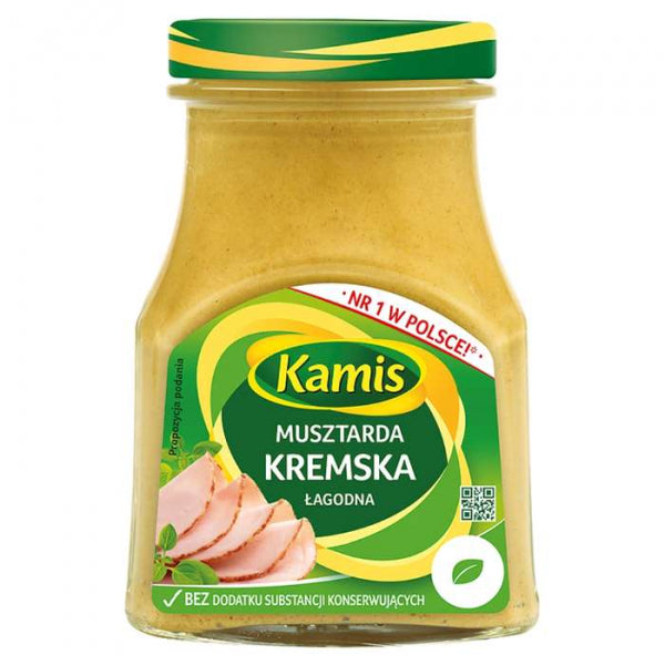 Kamis Musztarda Kremska 185g