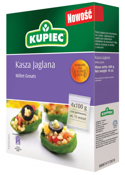 Kupiec Kasza Jaglana 4x100g