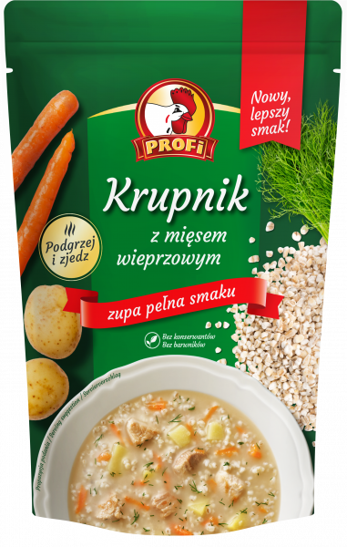 Profi Zupa Krupnik Z Mięsem Wieprzowym 450g