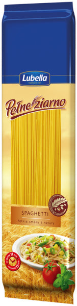 Lubella Makaron Pełne Ziarno Spaghetti 400g