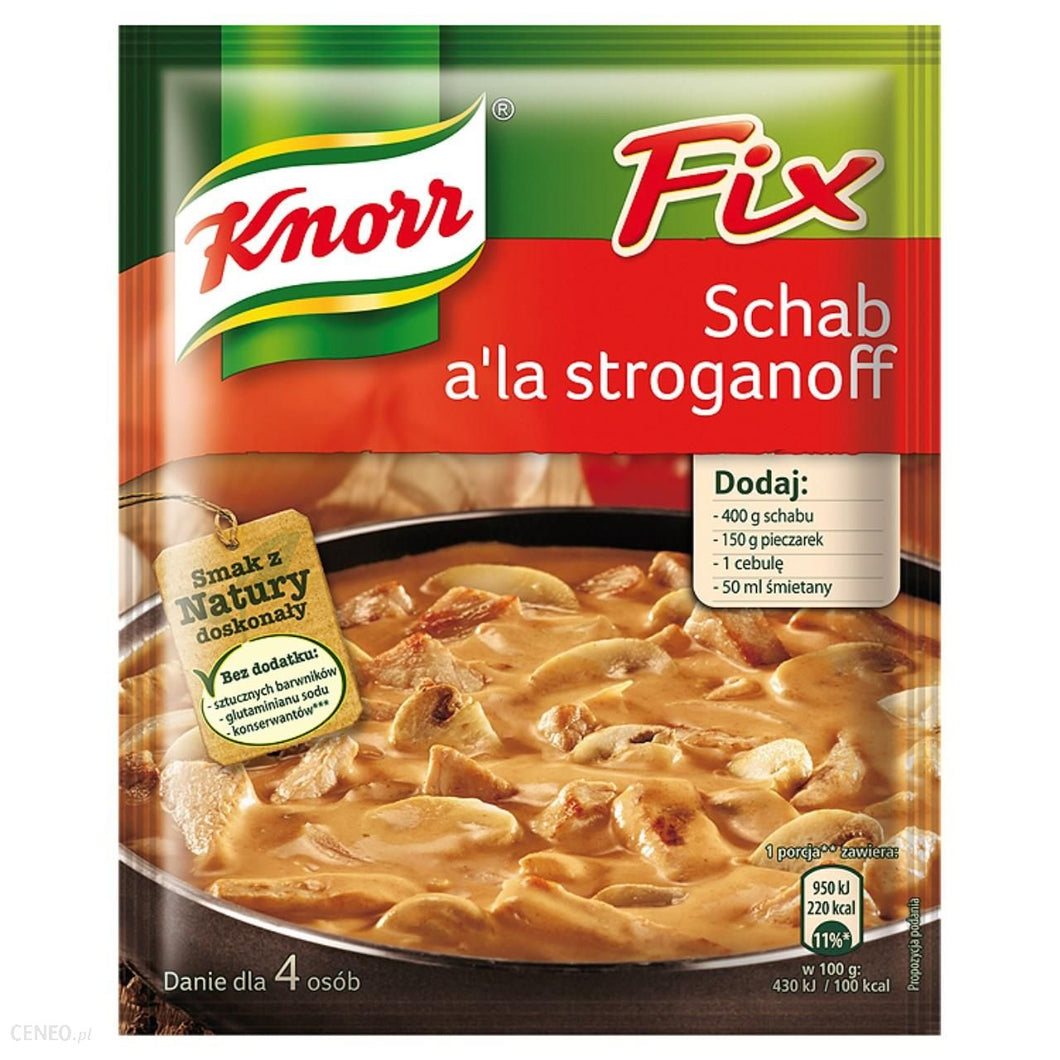 Knorr Fix Schab ala stroganoww 56g.