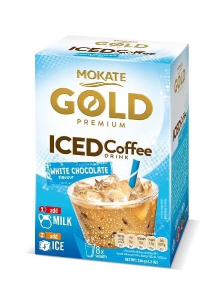 Mokate Kawa Iced Coffe White Chocolate 8 szt.