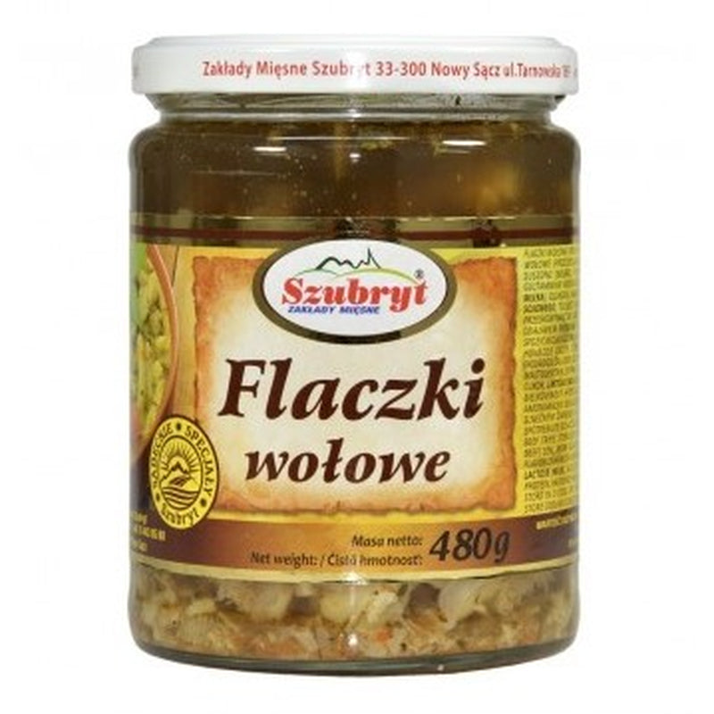 Szubryt Flaczki wołowe 480g.