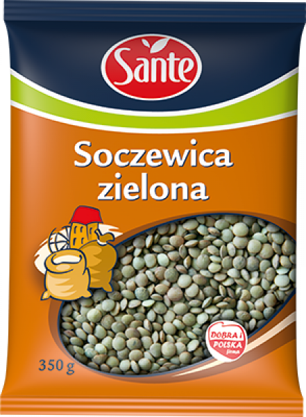 Sante Soczewica Zielona 350g