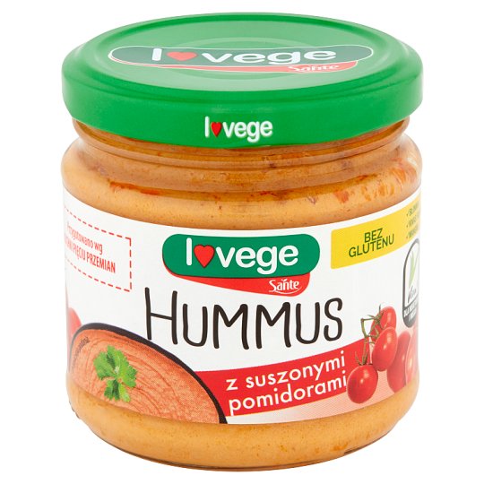 Sante Hummus Z Suszonymi Pomidorami 180g.