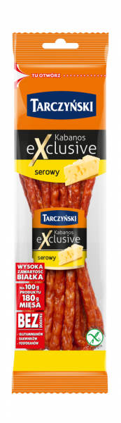 Tarczyński Kabanos Exclusive Serowy 105g