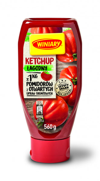 Winiary Ketchup Łagodny 560g