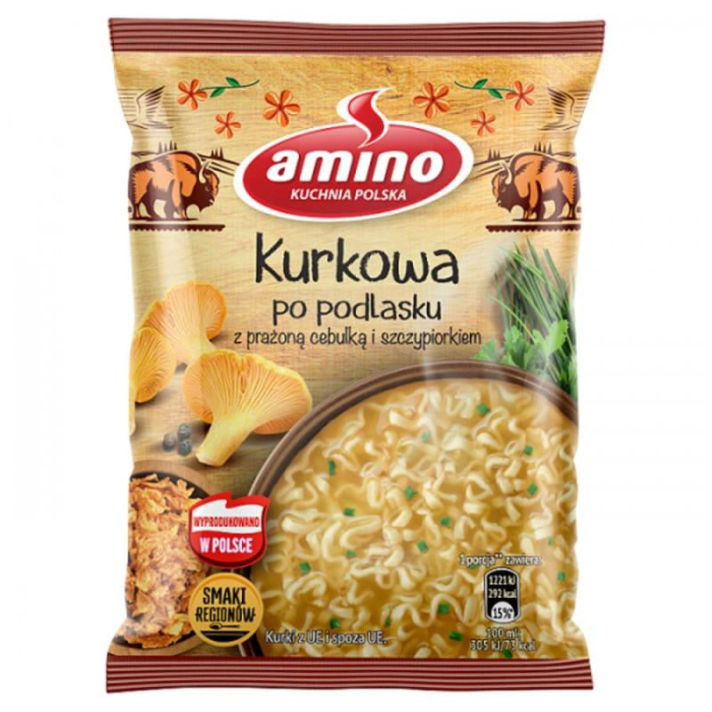 Amino Nudle Zupa Kurkowa  66g