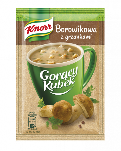 Knorr Gorący Kubek Pieczarkowa Z Grzankami 15g