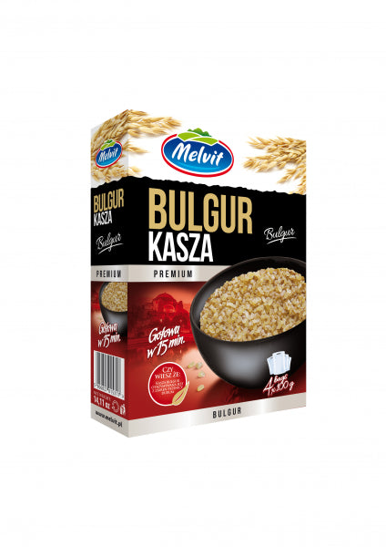 Melvit Kasza Bulgur 4 x 100G