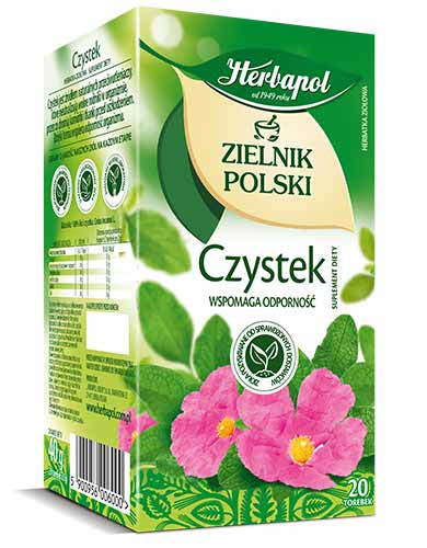 Herbapol Zielnik Polski Czystek 20 Toberbek