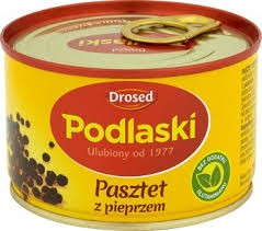 Drosed Podlaski Pasztet Drobiowy Z Pieprzem 155g