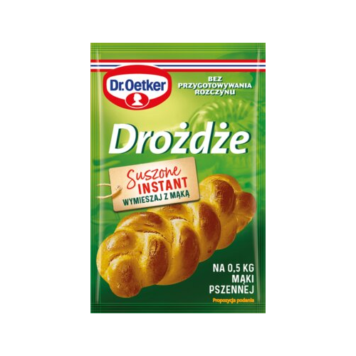 Dr Oetker Drożdże Instant 7g