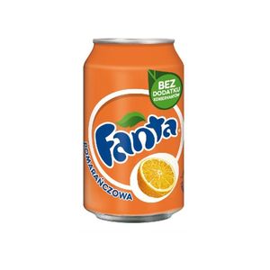 Fanta Napój Gazowany 0.33l Puszka