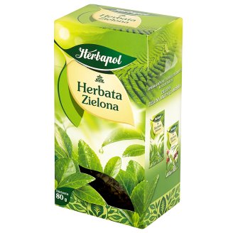 Herbapol Herbata Zielona Liściasta 80g