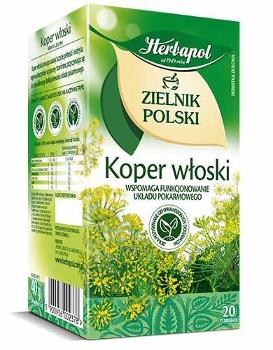 Herbapol Zielnik Polski Koper Włoski 20 Torebek