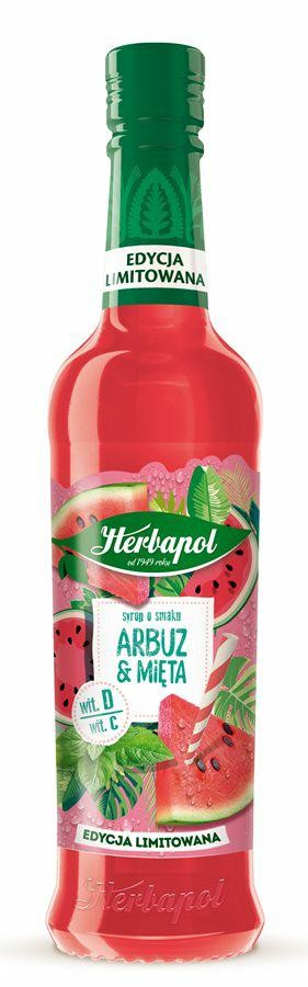 Herbapol Syrop Arbuz Z Mieta 420ml