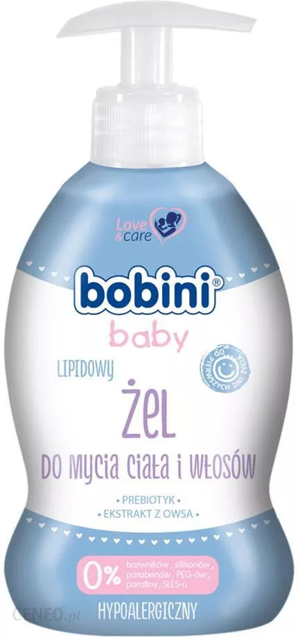 Bobini Baby Żel do Mycia Ciała i Włosów 330ml