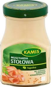 Kamis Musztarda Stołowa Łagodna 185g