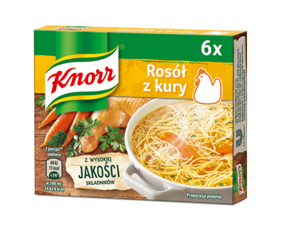 Knorr Rosół Z Kury 6 Kostek 60g