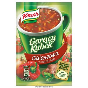 Knorr Gorący Kubek Gulaszowa Z Makaronem 16G