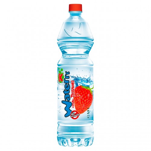 Kubuś Water 1,5l Truskawka