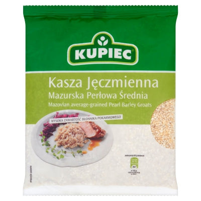 Kupiec Kasza Jęczmienna Mazurska Perłowa Średnia 400g