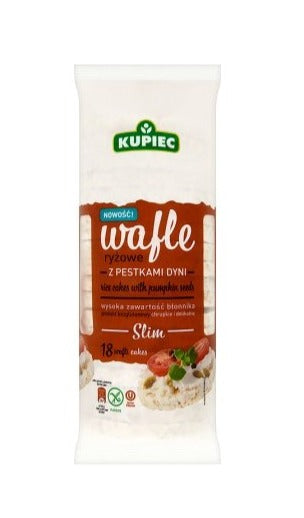Kupiec Wafle Ryżowe Z Pestkami Dyni 90g