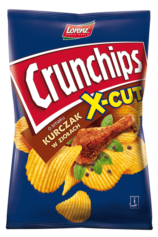 Crunchips X Cut Chipsy Kurczak W Ziołach140g