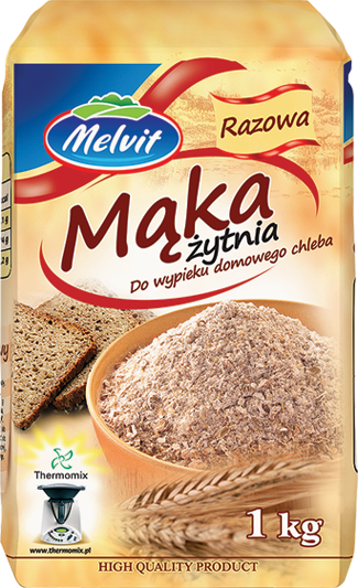 Melvit Mąka Żytnia Razowa Typ 2000 Do Wypieku Chleba 1kg